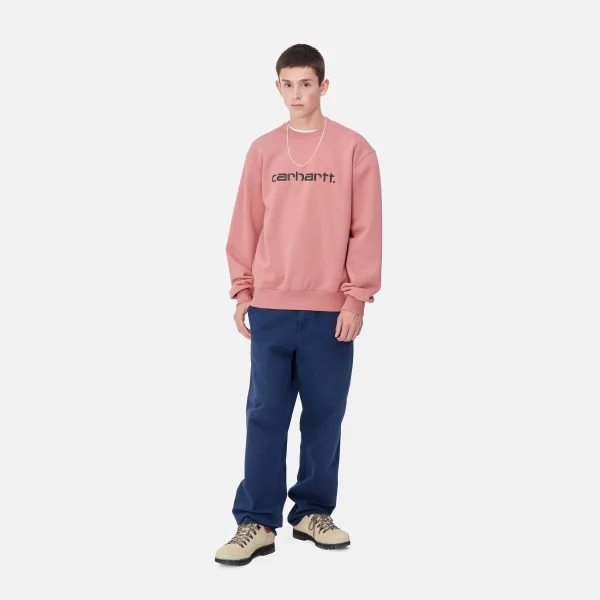 Cheap Carhartt WIP Carhartt Sweatshirt Dusty Rose / Sycamore Tree