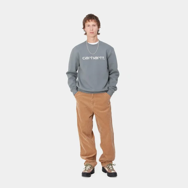 Flash Sale Carhartt WIP Carhartt Sweatshirt Dove Grey / Wax