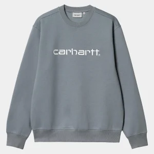 Flash Sale Carhartt WIP Carhartt Sweatshirt Dove Grey / Wax