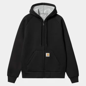 Outlet Carhartt WIP Car-Lux Hooded Jacket Black / Grey