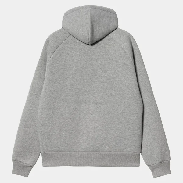 Discount Carhartt WIP Car-Lux Hooded Jacket Grey Heather / Grey