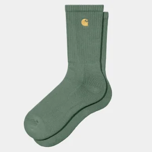 Online Carhartt WIP Chase Socks Duck Green / Gold