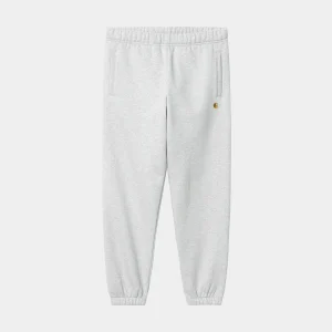 Sale Carhartt WIP Chase Sweat Pant Ash Heather / Gold