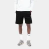 Best Sale Carhartt WIP Chase Sweat Short Black / Gold