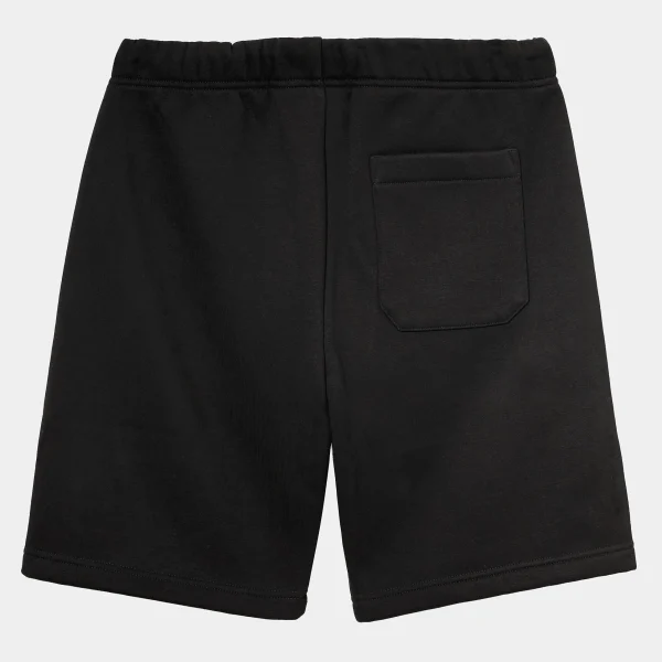 Best Sale Carhartt WIP Chase Sweat Short Black / Gold