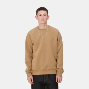 Cheap Carhartt WIP Chase Sweatshirt Peanut / Gold