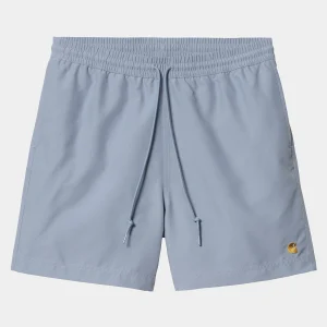 Best Carhartt WIP Chase Swim Trunk Charm Blue / Gold