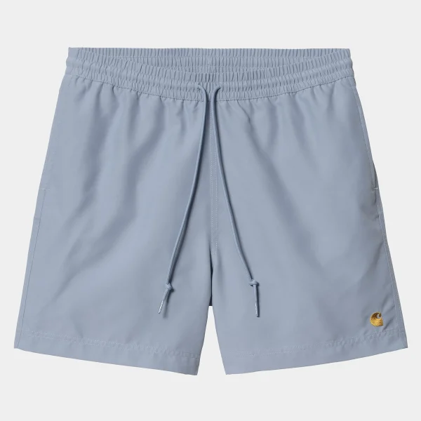 Best Carhartt WIP Chase Swim Trunk Charm Blue / Gold