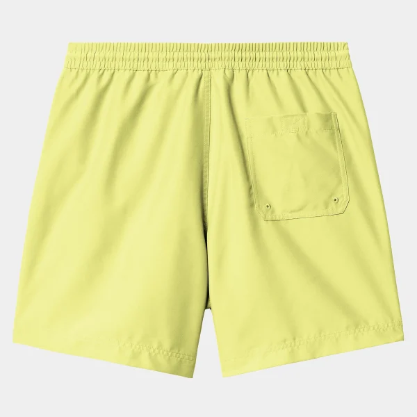 Outlet Carhartt WIP Chase Swim Trunk Arctic Lime / Gold