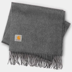 Hot Carhartt WIP Clan Scarf Dark Grey Heather