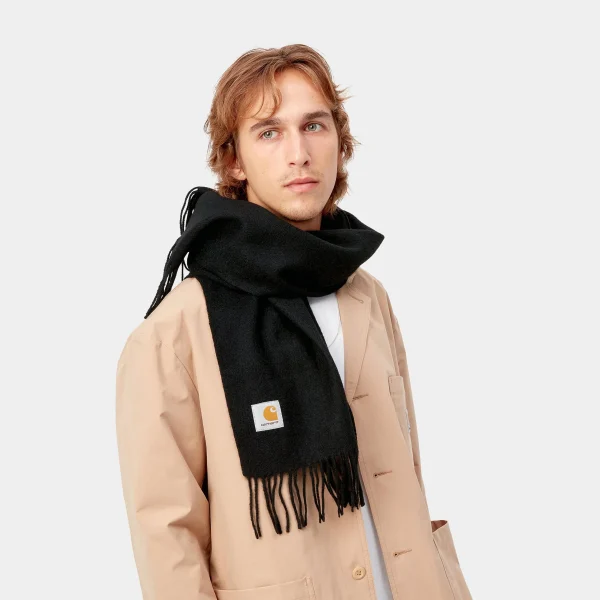 Online Carhartt WIP Clan Scarf Black