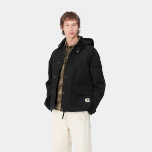 Shop Carhartt WIP Clarton Jacket Black / Black