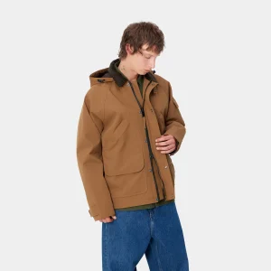 Store Carhartt WIP Clarton Jacket Hamilton Brown / Tobacco