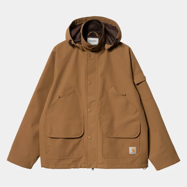 Store Carhartt WIP Clarton Jacket Hamilton Brown / Tobacco