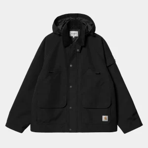 Shop Carhartt WIP Clarton Jacket Black / Black