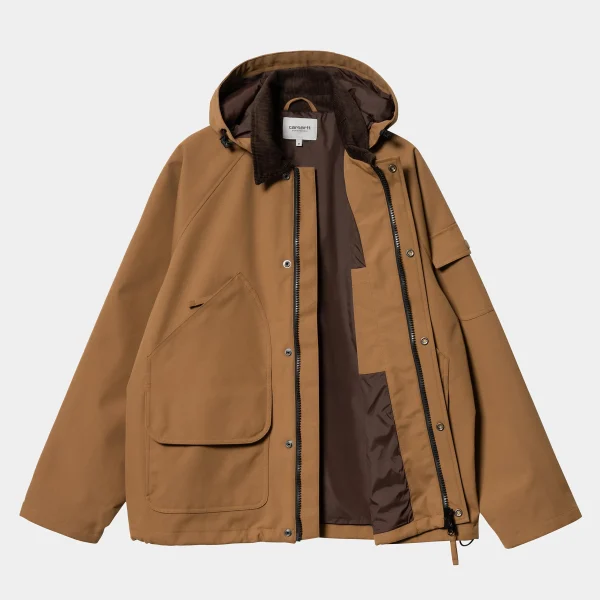 Store Carhartt WIP Clarton Jacket Hamilton Brown / Tobacco