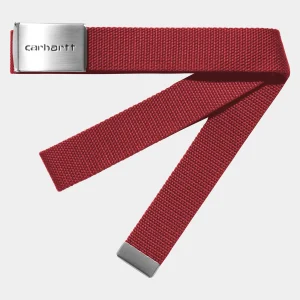 Sale Carhartt WIP Clip Belt Chrome Tuscany