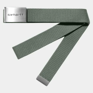 Cheap Carhartt WIP Clip Belt Chrome Park