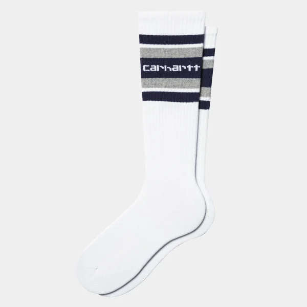 Flash Sale Carhartt WIP Connors Socks White / Aura / Grey Heather