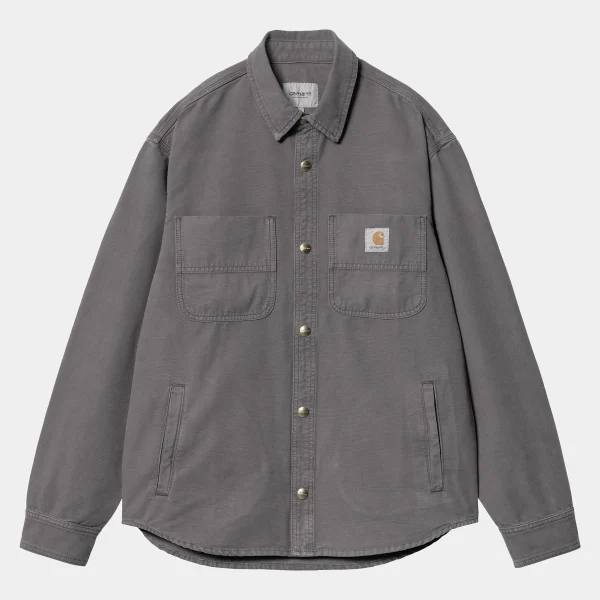 Store Carhartt WIP Conro Shirt Jac Graphite