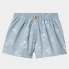 Outlet Carhartt WIP Cotton Boxer Stamp Print, Misty Sky