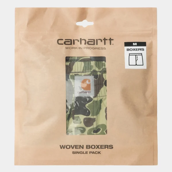 Discount Carhartt WIP Cotton Boxer Camo Duck, Green