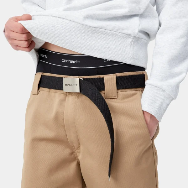 Store Carhartt WIP Cotton Trunks Black + Black