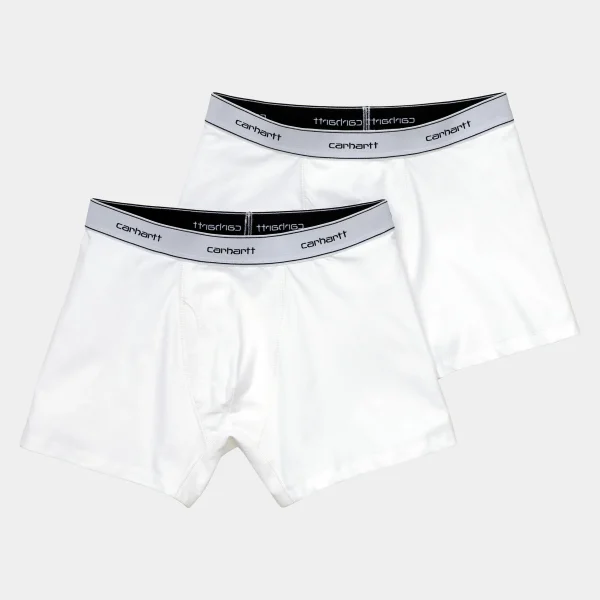 Best Carhartt WIP Cotton Trunks White + White