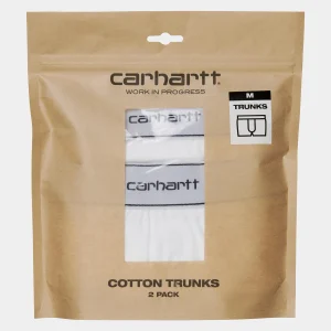 Best Carhartt WIP Cotton Trunks White + White