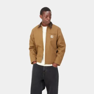 Clearance Carhartt WIP Detroit Jacket (Winter) Hamilton Brown / Tobacco