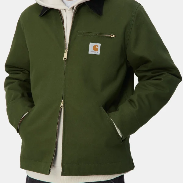 Shop Carhartt WIP Detroit Jacket (Winter) Tarragon / Black