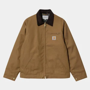 Clearance Carhartt WIP Detroit Jacket (Winter) Hamilton Brown / Tobacco