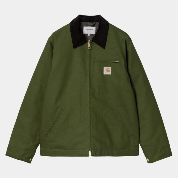 Shop Carhartt WIP Detroit Jacket (Winter) Tarragon / Black