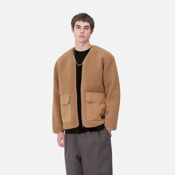 Cheap Carhartt WIP Devin Liner Peanut / Peanut