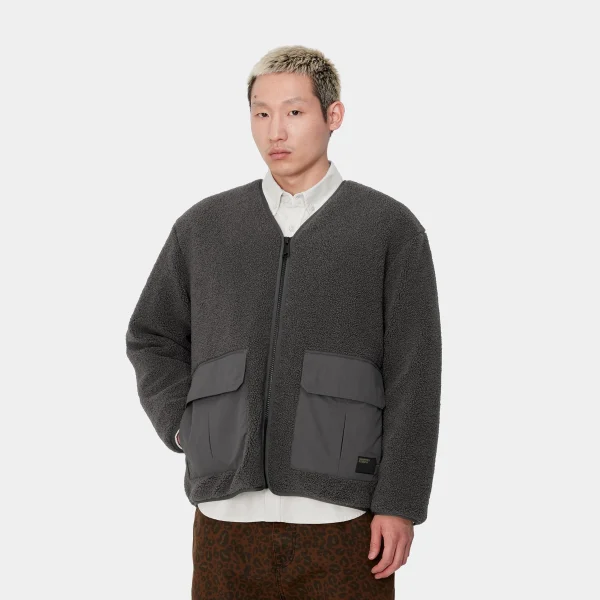 Shop Carhartt WIP Devin Liner Graphite / Graphite