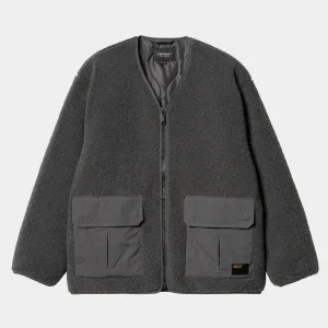 Shop Carhartt WIP Devin Liner Graphite / Graphite