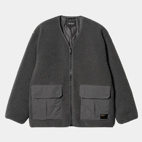 Shop Carhartt WIP Devin Liner Graphite / Graphite