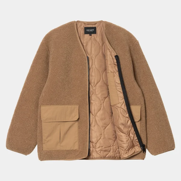 Cheap Carhartt WIP Devin Liner Peanut / Peanut