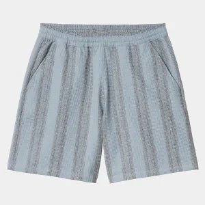 Hot Carhartt WIP Dodson Short Dodson Stripe, Misty Sky