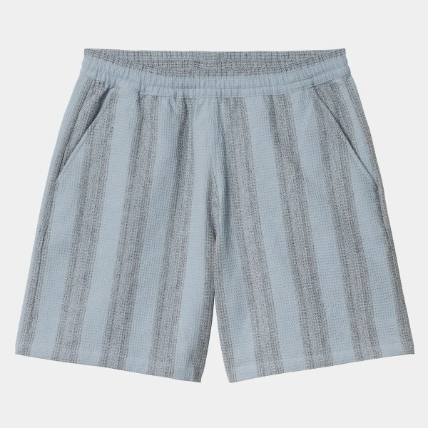 Hot Carhartt WIP Dodson Short Dodson Stripe, Misty Sky