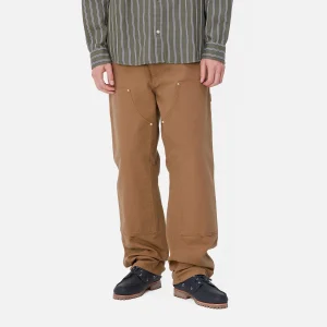 Discount Carhartt WIP Double Knee Pant Hamilton Brown