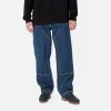 Discount Carhartt WIP Double Knee Pant Blue