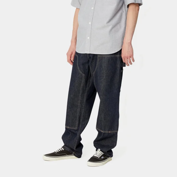 Online Carhartt WIP Double Knee Pant Blue