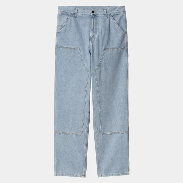 Clearance Carhartt WIP Double Knee Pant Blue