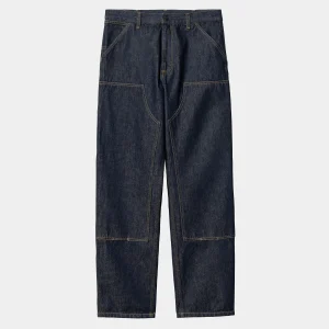 Online Carhartt WIP Double Knee Pant Blue