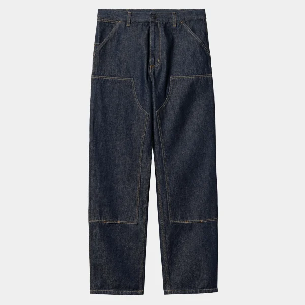 Online Carhartt WIP Double Knee Pant Blue