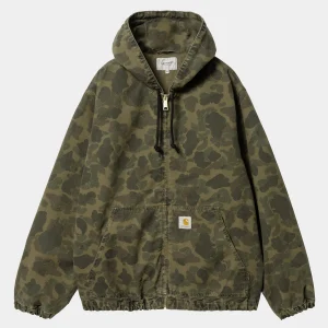 New Carhartt WIP Duck Active Jacket Camo Duck, Green / Office Green