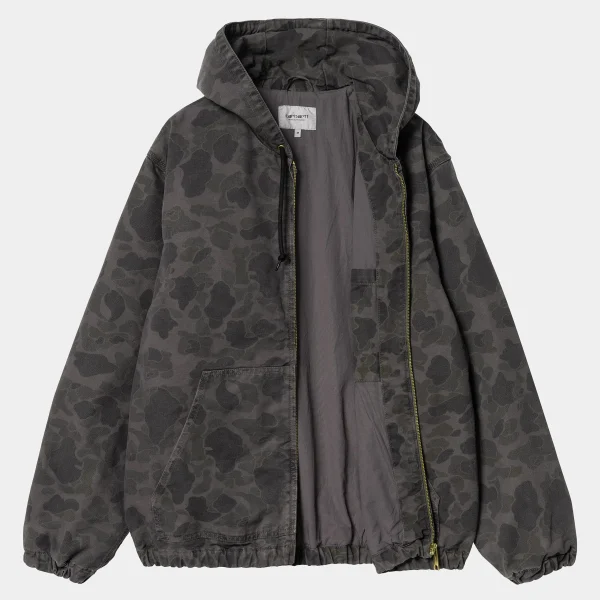 Hot Carhartt WIP Duck Active Jacket Camo Duck, Green / Graphite