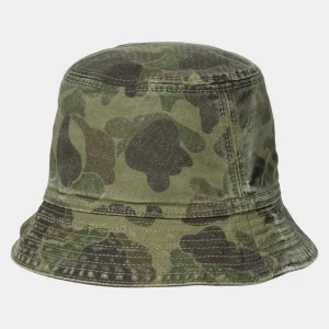 Store Carhartt WIP Duck Bucket Hat Camo Duck, Green / Office Green