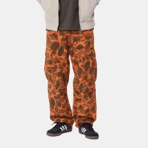 Cheap Carhartt WIP Duck Cargo Pant Camo Duck Green / Turmeric